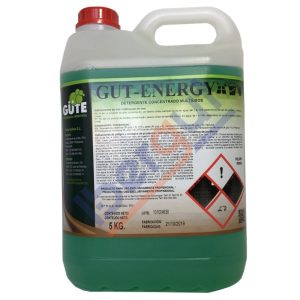 GUT-ENERGY – DETERGENTE CONCENTRADO MULTIUSOS.