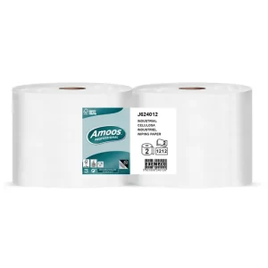 PAPEL INDUSTRIAL 2F AMOOS PROFESSIONAL 400M -1212S x 2 (UN)